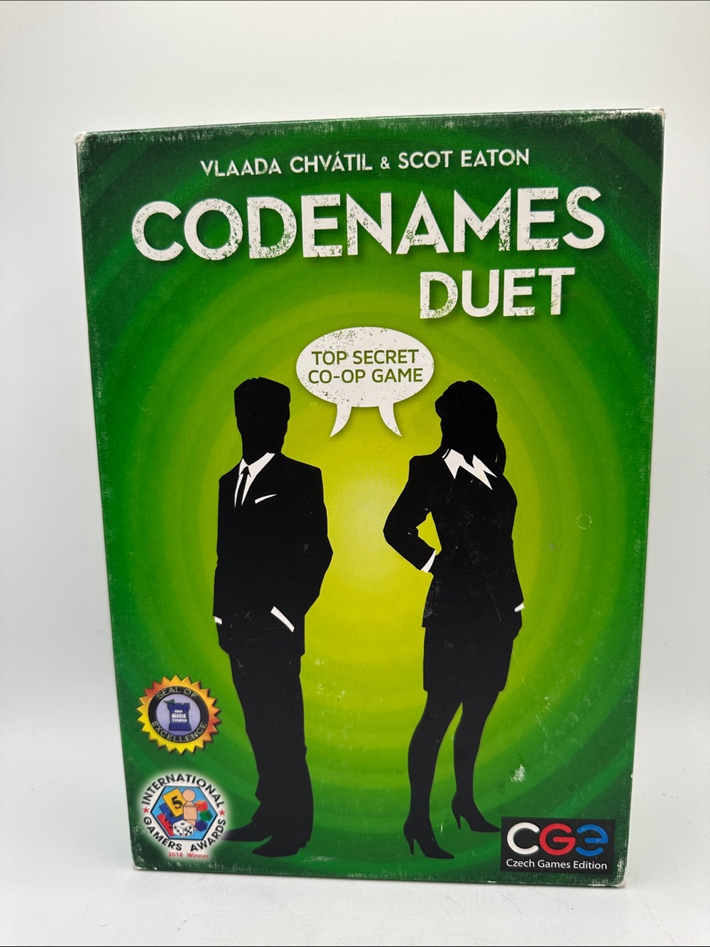 Codenames Duet cooperative board game